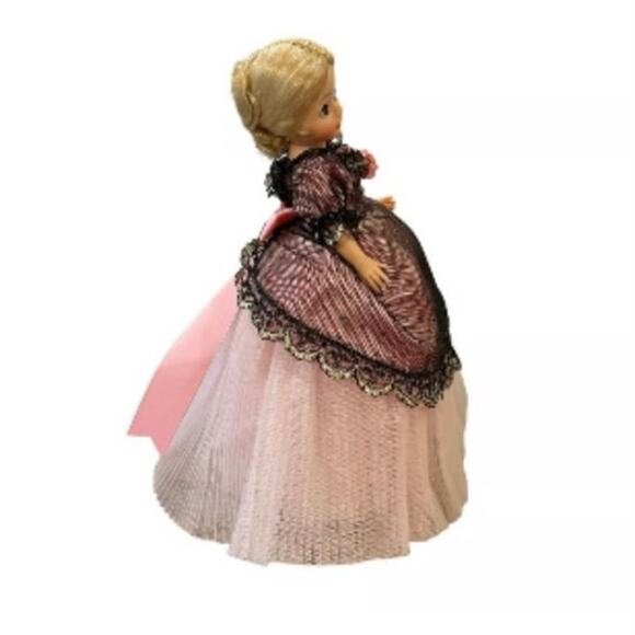 MADAME ALEXANDER PORTRETTES 10” Rosette Doll Pink Lace Gown New in Box Tag 1115 - Picture 6 of 11